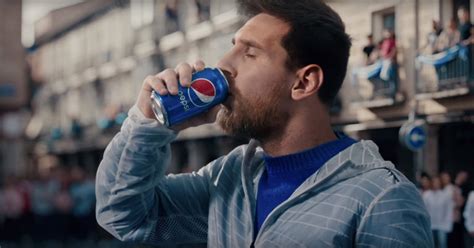 does pepsi sponsor messi.